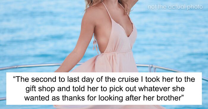 Teen Takes It Upon Herself To Entertain Little Brother On A Cruise, Mom’s Mad Dad Rewarded Her