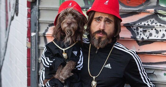 Human-Animal Doppelgangers: 50 New Pics Of A “Dog Dad” And His Pup Twinning