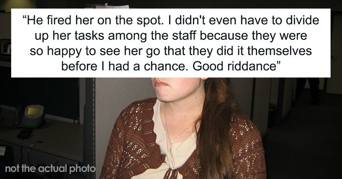 Woman Is Upset Coworkers Have Zero Interest In Her Life, Reports Them To HR But Gets Laid Off Instead