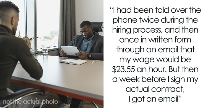 “Whoopsie”: Employer Offers Worker One Wage, Lowers It Before He Signs The Contract