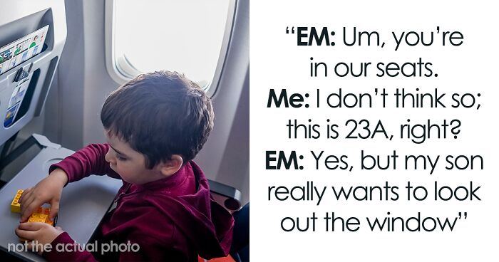 Guy Refuses To Give Window Seat To A Kid: “My Comfort Was Worth More Than Her Entitlement”