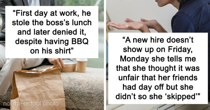 People Shared Stories About Coworkers Getting Fired Almost Immediately, Here’s 75 Of The Wildest