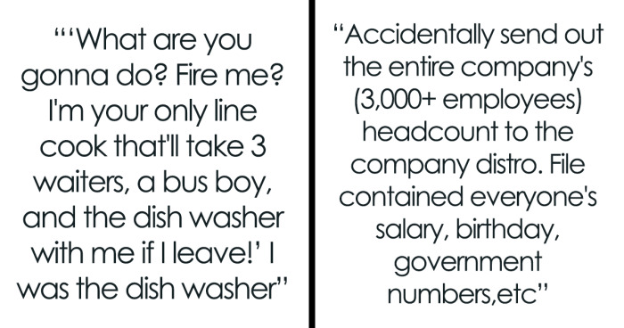 32 Stories About Coworkers Who Did Something Crazy And Still Weren’t Laid Off