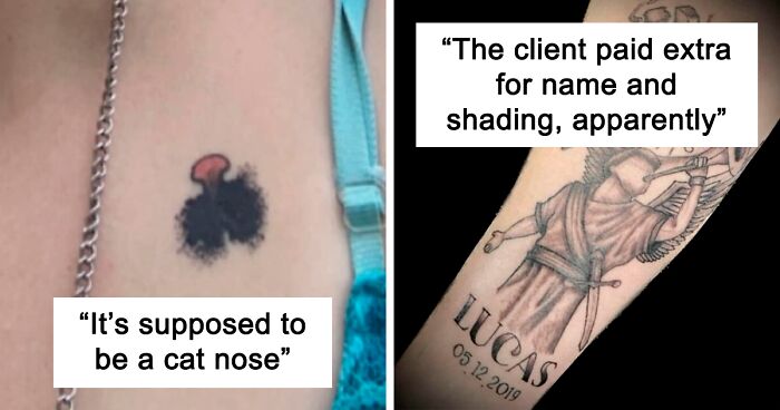 55 Real-Life Tattoos That Could Be Called Permanent Mistakes (New Pics)