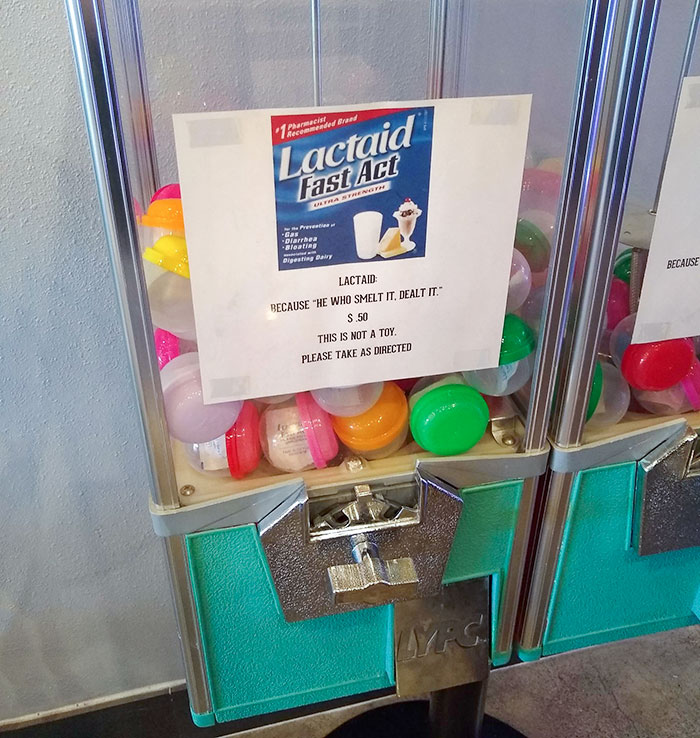 Milkshake Shop Sells Lactaid For Those Lactose Intolerant