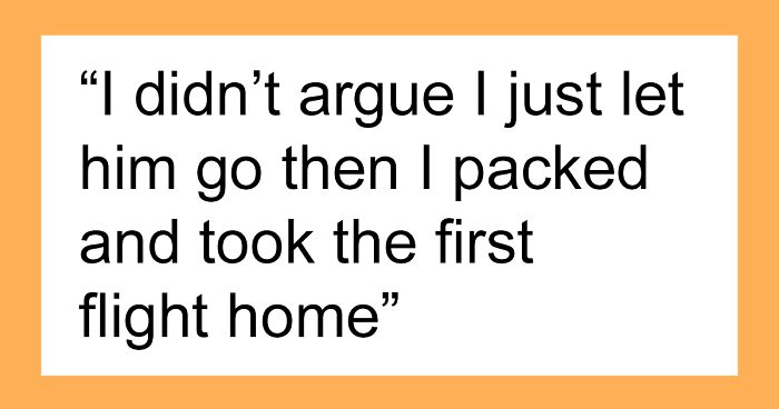 Woman Wonders If She Was Wrong To Fly Home After Husband’s Family Excluded Her From Dinner