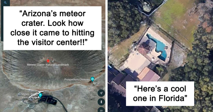 70 Times People Found Such Strange Things On Google Earth, They Just Had To Share Them