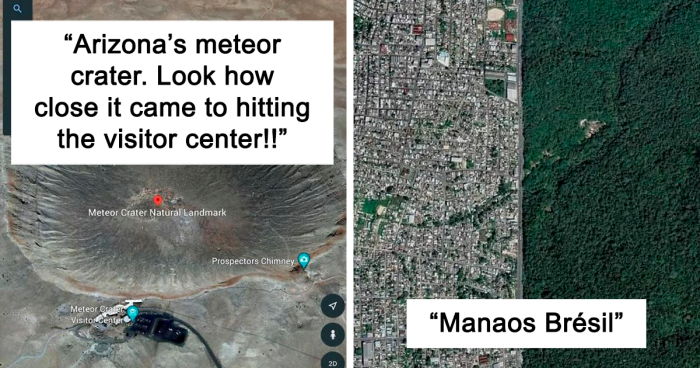 70 Times People Explored On Google Earth And Found These Interesting And Weird Things