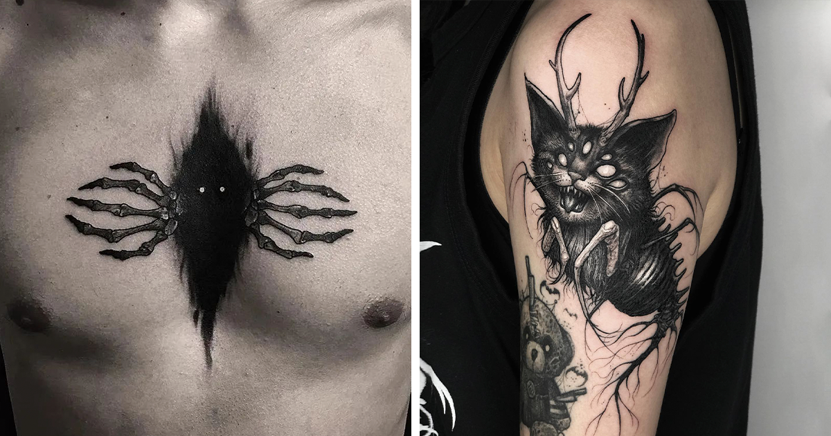 Full Neck Tattoo Edgar | TikTok