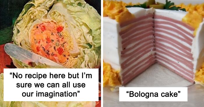 90 Horrifying Vintage Recipes That Would Have Made You A Star Host Decades Ago (New Pics)