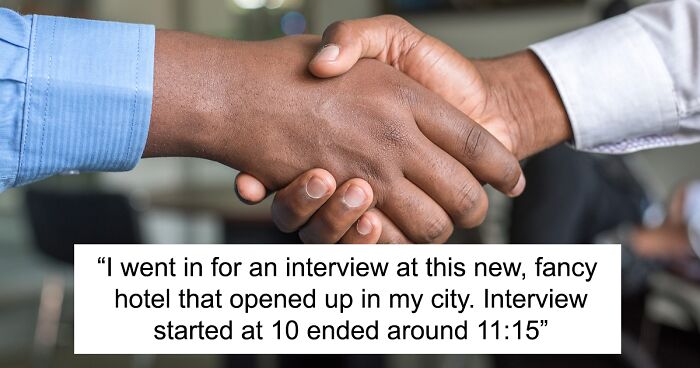 Woman Gets A Job And Can Start Monday Immediately After An Hour-Long Interview With No Questions