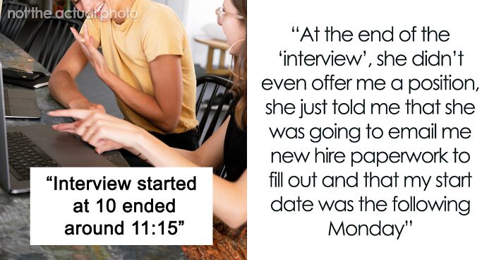 Applicant Is Weirded Out By Interviewer Who Talked The Whole Hour And Didn't Ask A Single Question