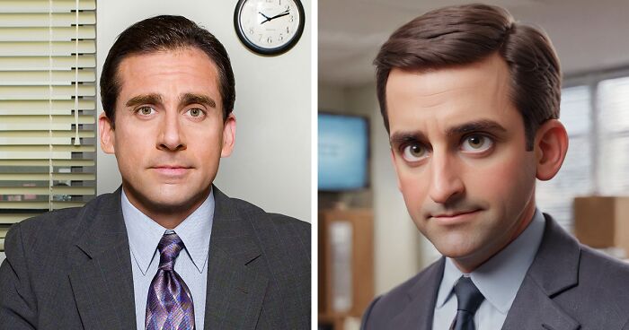 I Imagined What The Office Characters Would Look Like If They Were Part ...