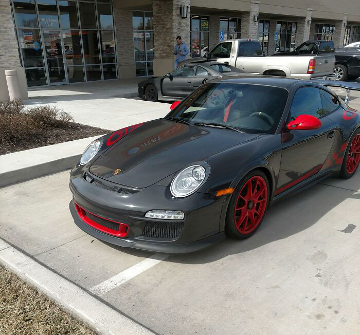 Driving A Nice Car Doesn't Entitle You To Two Parking Spots