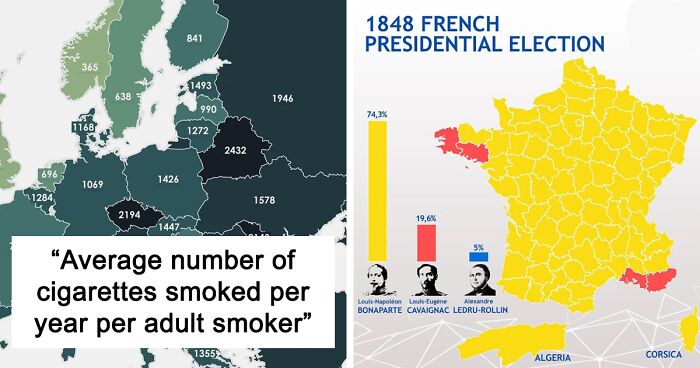 72 Fantastic Maps That May Spark Joy And Curiosity (New Pics)