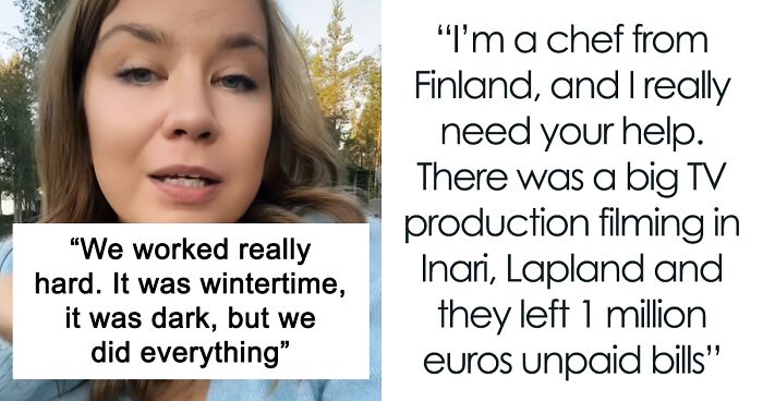 Woman Calls Out Film Crew In This TikTok, Saying They Left €1M Of Unpaid Bills In Finland