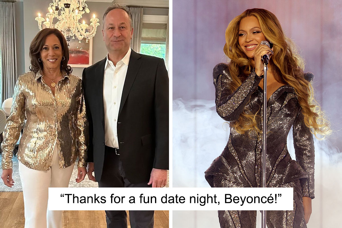 Kamala Harris Attends Beyonc Renaissance Show In A Themed Outfit, Makes ...