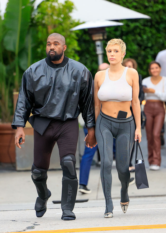 Kanye Wests New Wife Bianca Censoris Outfit Leaves No Room For