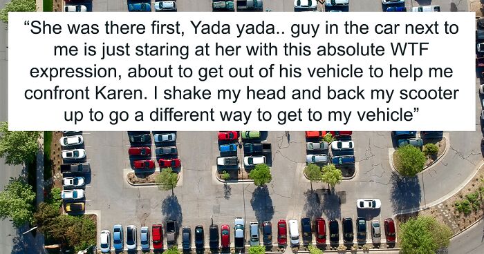 'Karen' Gets Instant Karma After She Yells At A Disabled Woman For Trying To 'Cut In Line'