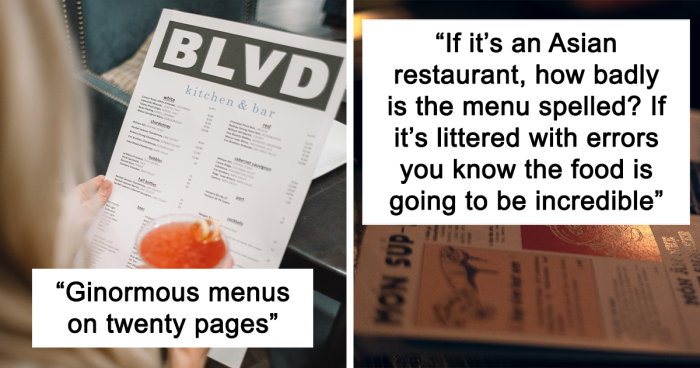 “Super Thin Paper Napkins”: 46 People Share What Small Details They Judge A Restaurant On