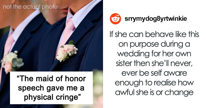 Wedding Goes Awkward After Bride’s Sister Exposes Bride’s Secret During Spiteful Speech 