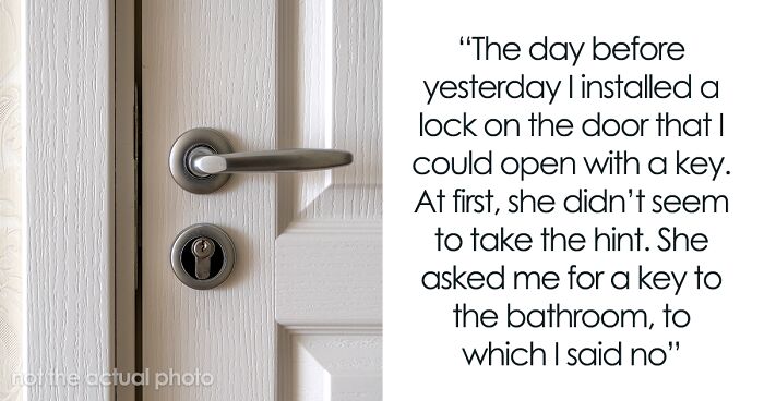 “AITA For Putting An Outside Lock On My Bathroom To Prevent My Wife From Using It?”