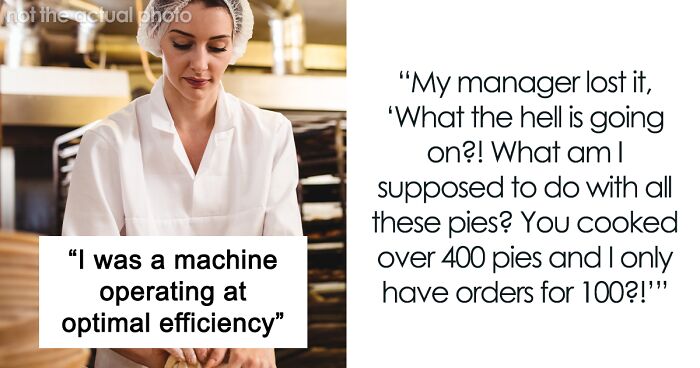 Worker Maliciously Complies With Boss’s Instructions, Ends Up Baking Over 400 Pies