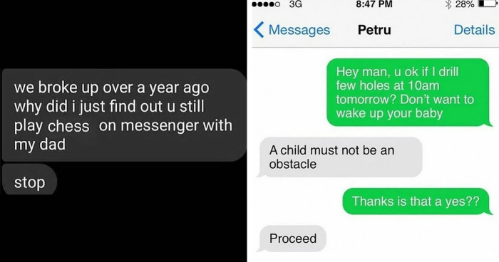 “Texts With Threatening Auras”: 53 Times People Received Seriously Bizarre Texts (New Pics)