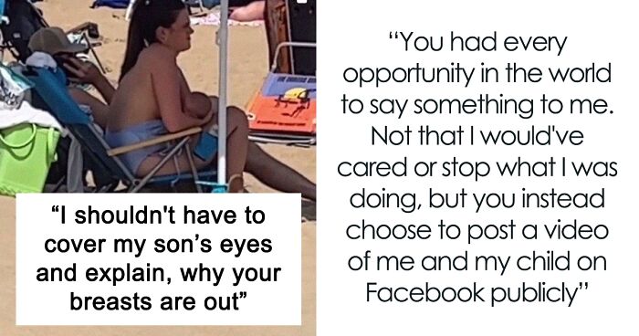 Mom Opens FB To See A Video Of Her Breastfeeding, Calls Out The Woman Who Filmed Her