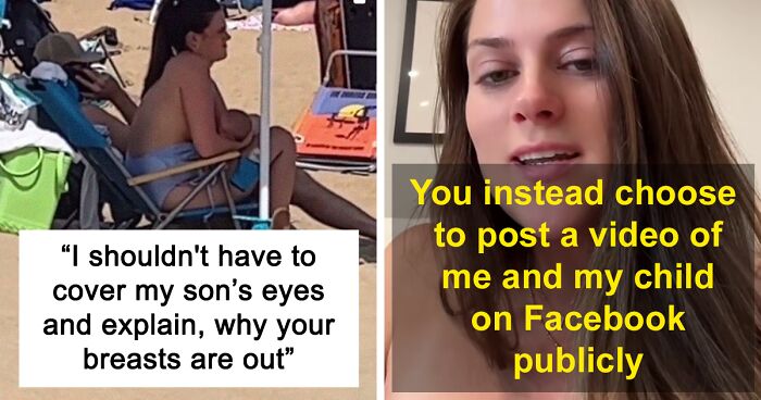 “Have Some Respect”: Woman Shames New Mom For Breastfeeding On The Beach, Gets Shut Down