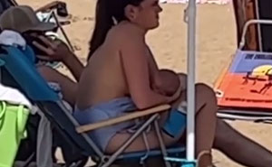 Karen Films Mom Breastfeeding At The Beach, She Finds The Video And Shames Her Right Back