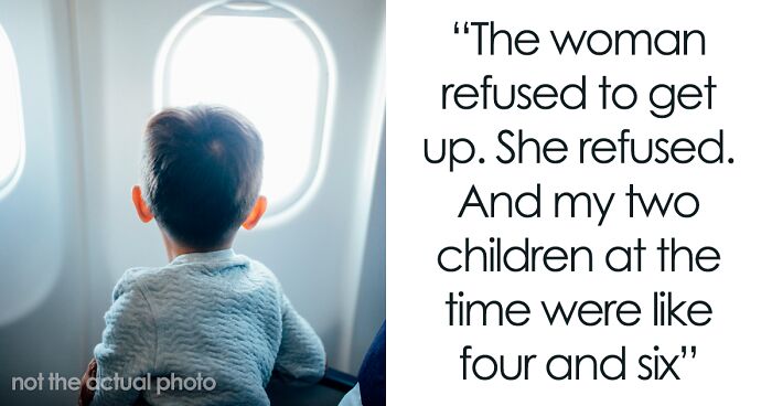 Mom Thinks Strangers Should Watch Her Kids If They Refuse To Swap Plane Seats, Sparks A Debate