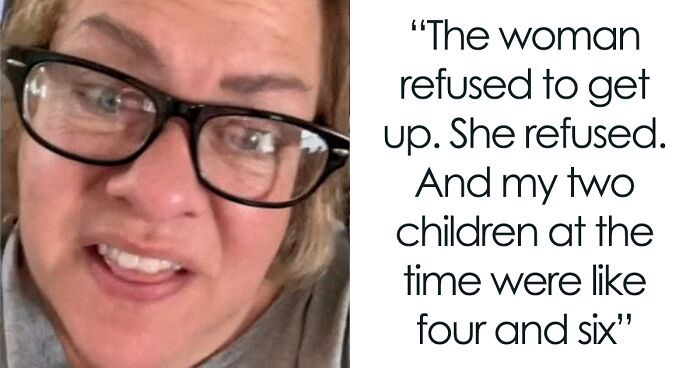 Plane Passenger Refuses To Switch Seats With Mom, Soon Realizes Her Mistake 