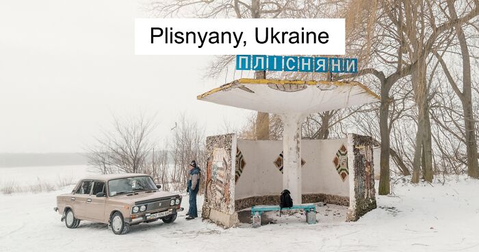 75 Peculiar Bus Stops Designed In The Soviet Times, Captured By This Photographer From Canada (New Pics)