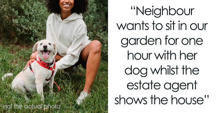 Person Wonders If They’re Unreasonably Upset Over Neighbor Sitting In Their Garden