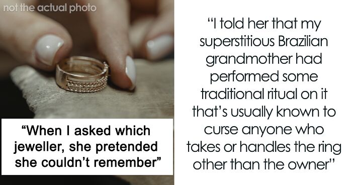 MIL Freaks Out Over 'Cursed Ring' After Her DIL Makes Up A Story To Get Back At Her