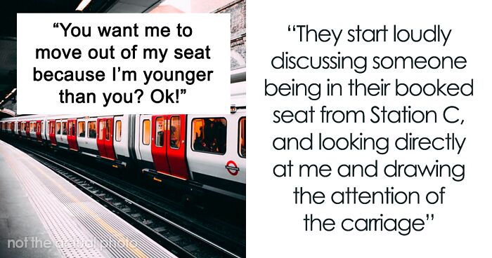 Entitled Train Passengers Demand That A Woman With Disability Move Because She Is Younger