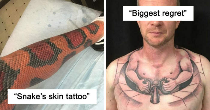 97 Questionable Tattoo Designs People Willingly Chose To Get