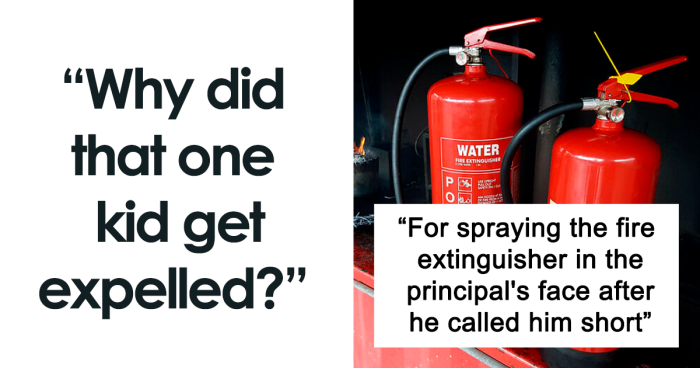 35 Instances Where Students Got Expelled From School For Pretty Wild Reasons