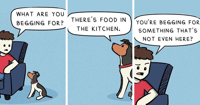 35 Heartwarming Comics That This Artist Created Inspired By His Dog (New Pics)