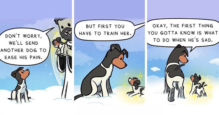 ‘Hey Buddy Comics’: 35 Comics Based On Dialogues Artist Wishes He Could Have With His Dog (New Pics)