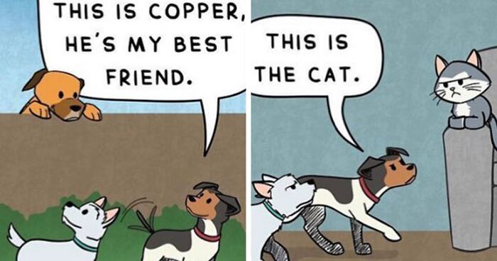 35 Heartwarming Comics That This Artist Created Inspired By His Dog (New Pics)