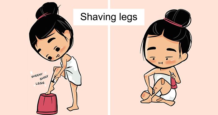 50 Comics By This Artist That Capture Daily Issues Most Girls Experience