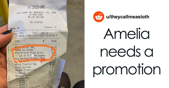 “If I Got This On My Receipt, I Would Find It Hilarious”: People Laugh At Message Left In Receipt