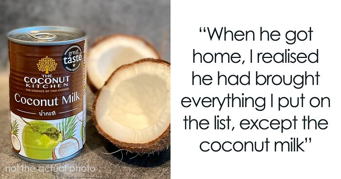 Man Pretends To Not Know What Wife Meant By “Coconut Mlik,” Throws A Fit Over Ruined Dinner