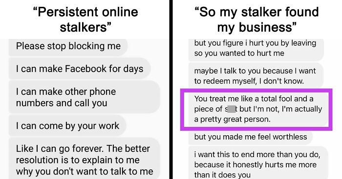 53 People Share Screenshots Of Scary And Creepy Texts From Stalkers