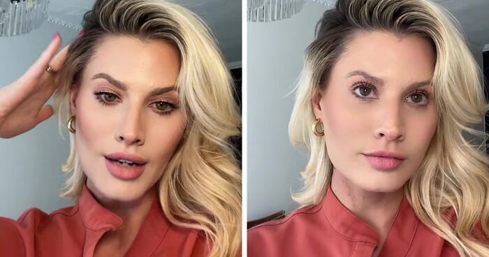 Woman Takes Off One Filter At A Time To Show That Social Media Is Blatantly Fake