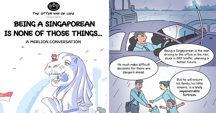 My Comic About Being A Singaporean Is My Way Of Celebrating The National Day Of Singapore