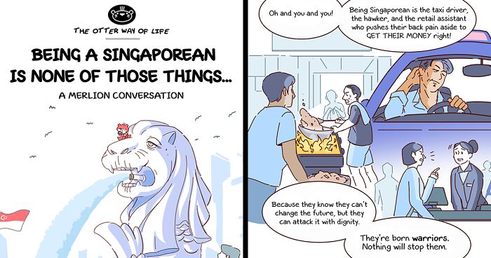 My Comic Dedicated To The Meaning Of Being A Singaporean