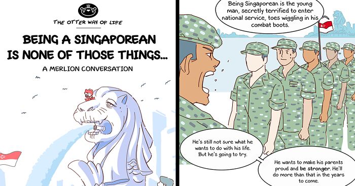 Through My Comic, I Wanted To Illustrate The National Identity Of Singapore